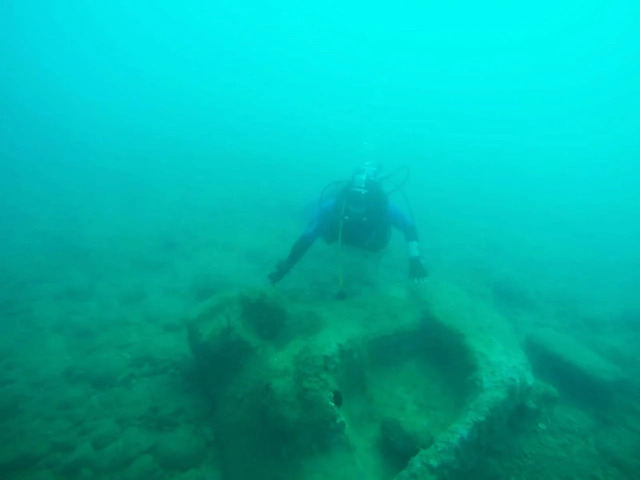 The Artifact Was Recovered From a Depth of 9 Meters, Adding to the Mystique of This Submerged Discovery.