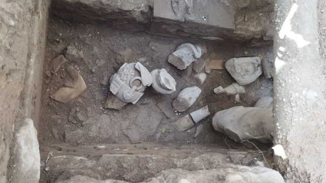 The Greek Ministry of Culture has announced the discovery of remarkable antiquities hidden beneath the concrete streets of Athens.