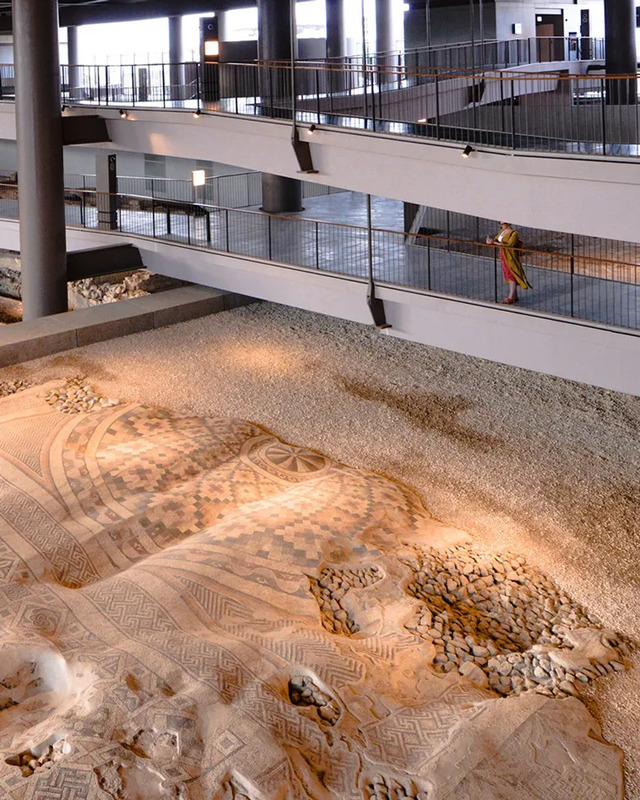 The Museum Hotel in Antakya offers guests the unique opportunity to stay above a 9,000-square-foot ancient mosaic, one of the largest and most intact of its kind