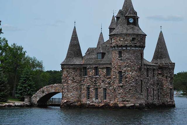 The Power House, located on a small rocky outcrop near the main castle, is a particularly fascinating structure