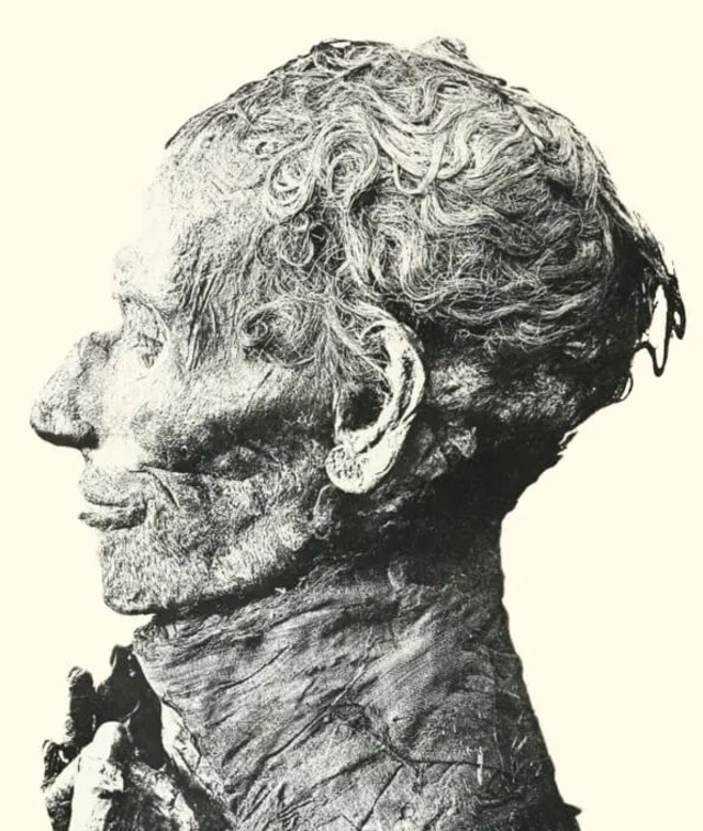 The Remarkable Mummy of Yuya, a Prominent Figure in Ancient Egyptian History.