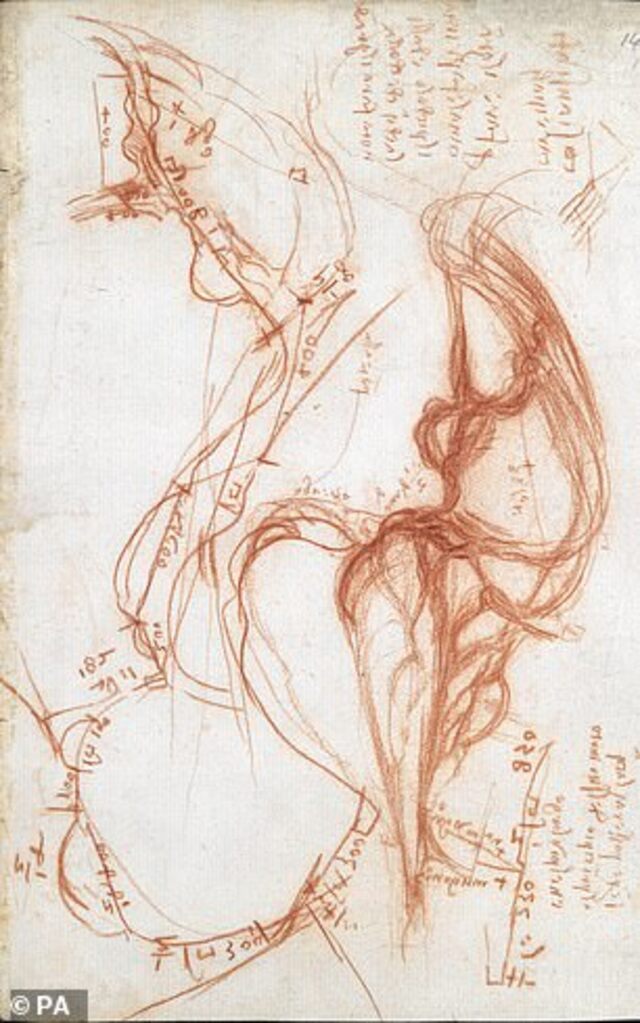 The "Writing: Making Your Mark" exhibition will feature captivating excerpts from Leonardo da Vinci’s iconic notebooks.