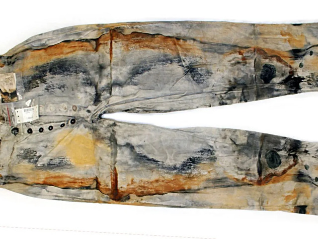 The jeans were found in Dement’s trunk, perfectly preserved in the oxygen-deprived conditions of the deep sea