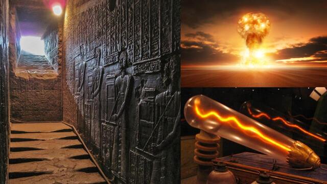 The stairs leading to the Temple of Hathor remain a profound mystery to archaeologists.