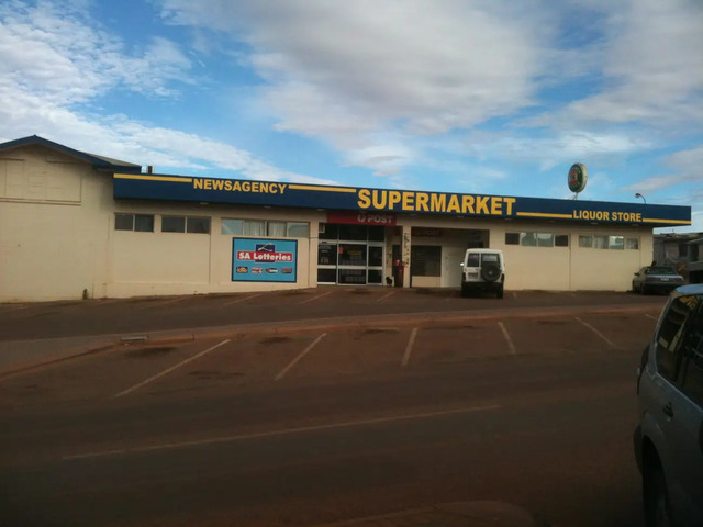 The supermarket in Coober Pedy is another example of the town’s underground ingenuity.