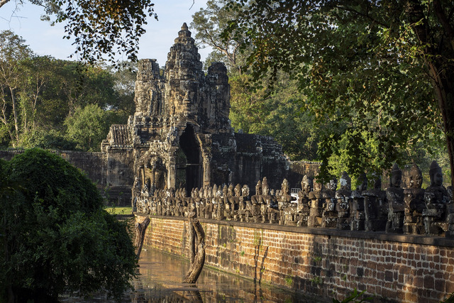 Today, the Gate of Angkor Thom stands as a powerful symbol of Cambodia’s rich heritage