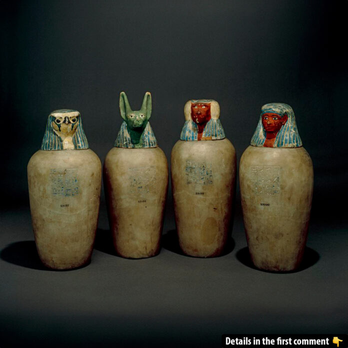 Canopic Jars: Guardians of the Ancient Egyptian Afterlife