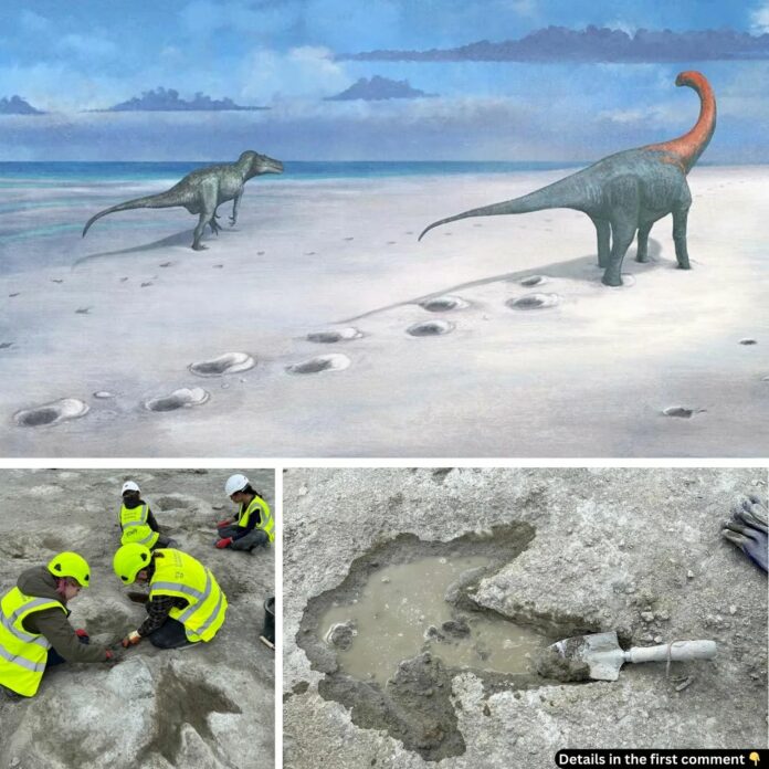 Unveiling the Prehistoric World: The Discovery of a 166-Million-Year-Old Dinosaur Highway in England