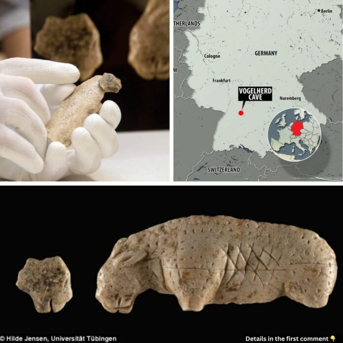 Reuniting History: The Ice Age Lion Figurine Restored After 40,000 Years