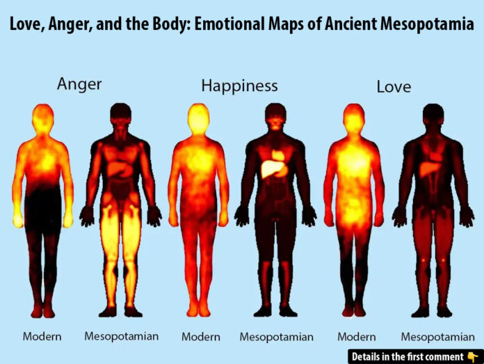 The way emotions were embodied in ancient Mesopotamia contrasts in striking ways with modern interpretations.