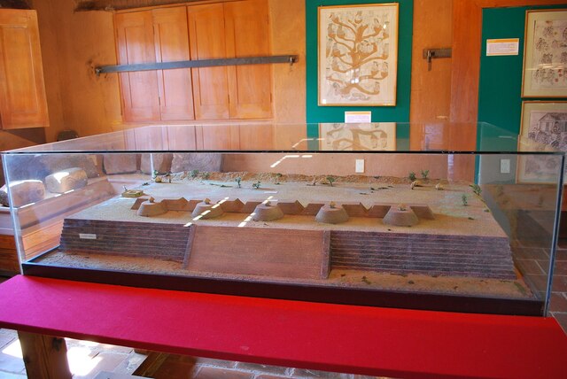 A detailed model of the site in the museum provides an insightful overview of its layout and historical context.