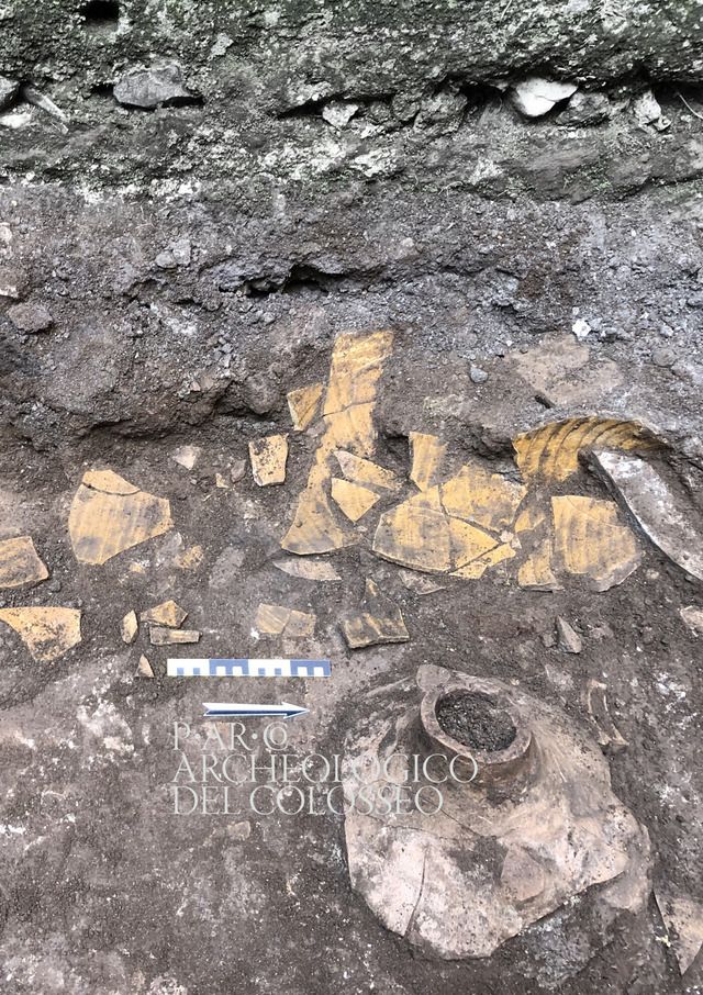 A selection of other pigments unearthed at the Domus Aurea. (Photo courtesy of the Colosseum Archaeological Park)