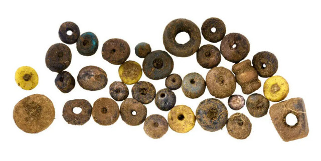 According to Viking Age jewelry expert Unn Pedersen, the discovery of 46 glass beads is significant. As wealth grew during the Viking Age, so did access to luxurious, mass-produced jewelry in bustling cities.