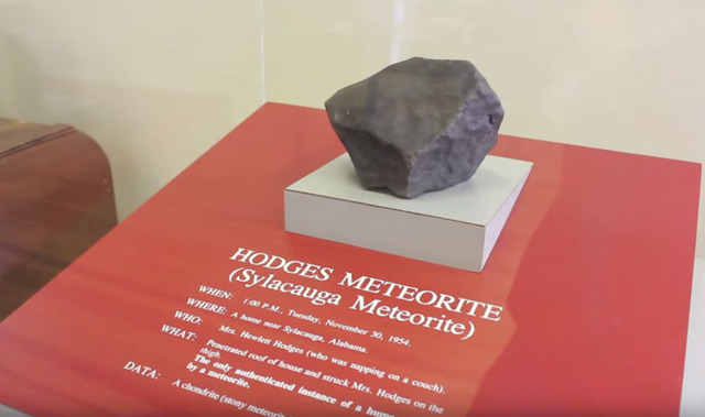 Ann Hodges ultimately donated the meteorite to the Smithsonian Institution, ensuring its place in history.