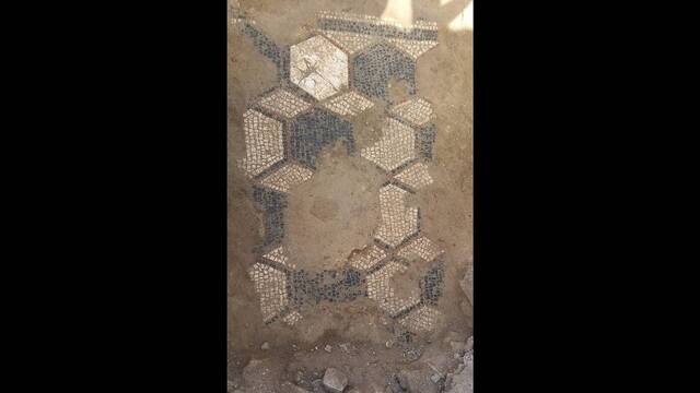 Archaeologists unveiled intricately preserved mosaic floors at a previously unexplored site, showcasing the artistry of ancient Rome. (Credit: Ministero Della Cultura)