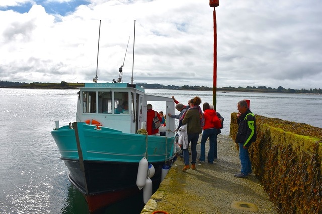 Boarding a boat to Gavrinis from Larmor-Baden port promises an unforgettable journey to ancient history. (Photo by Zulfiqar Ali Kalhoro)