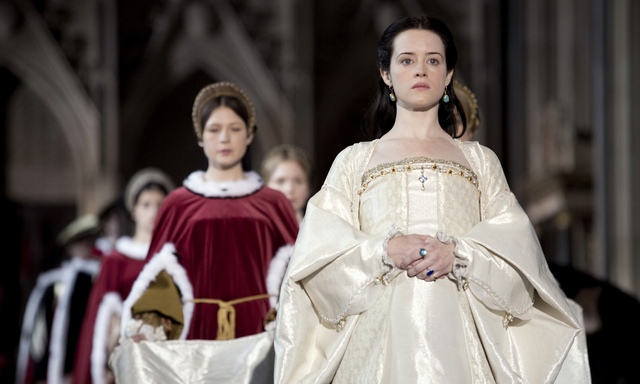 Claire Foy as Anne Boleyn in “Wolf Hall.” Henry VIII’s second wife ranks among the Tower of London’s most famous inmates. (Photo: BBC Two/Sportsphoto/Allstar)