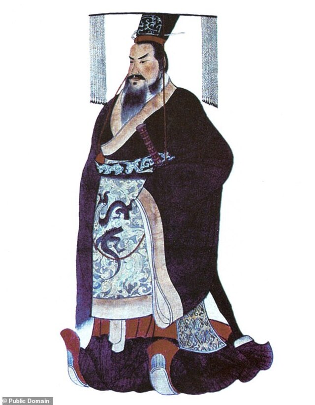 Pictured: Qin Shi Huang (259–210 BCE), the ruler who unified China in 221 BCE, creating an empire that would endure for over two millennia.