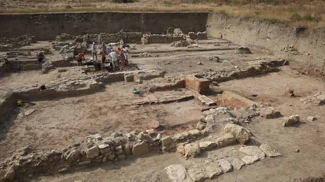 Since 2004, Russian archaeologists supported by the Volnoe Delo Foundation have been exploring the Phanagoria site, confirming in 2022 its origins as an ancient Greek colony. (Image credit: Volnoe Delo Foundation)