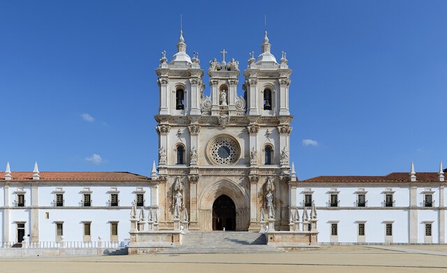 The Alcobaça Monastery is celebrated as the first Gothic structure in Portugal.