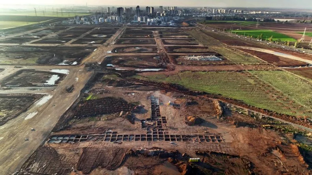 The Israel Antiquities Authority has uncovered a Byzantine monastery during an excavation north of Kiryat Gat, shedding light on ancient religious practices. (Israel Antiquities Authority)