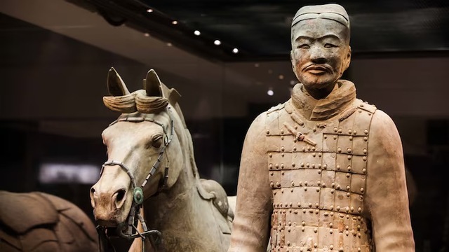 The Terracotta Warriors and Horses of the Qin Dynasty stand as a testament to ancient craftsmanship. (Photo: Getty)