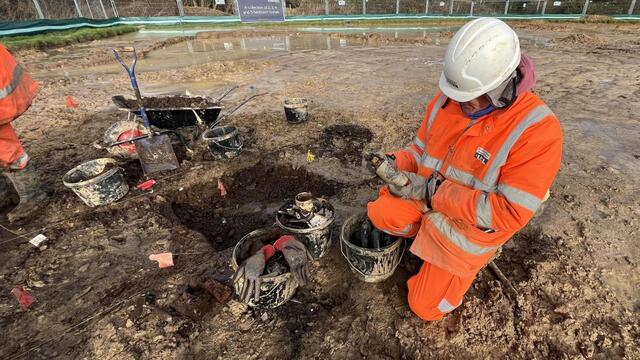 The excavation is set to wrap up in January, marking the end of this exciting archaeological journey. [George Carden/BBC]