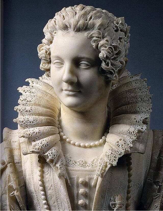 The lace, beads, and textures in his sculptures elevate them from mere portraits to masterpieces of Baroque art.