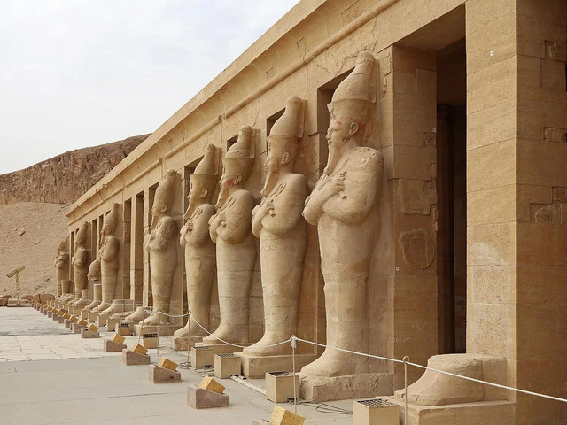 The majestic Temple of Hatshepsut in Luxor, Egypt, stands as a testament to ancient architectural brilliance. (Credit: Marc Ryckaert, CC BY-SA 4.0)