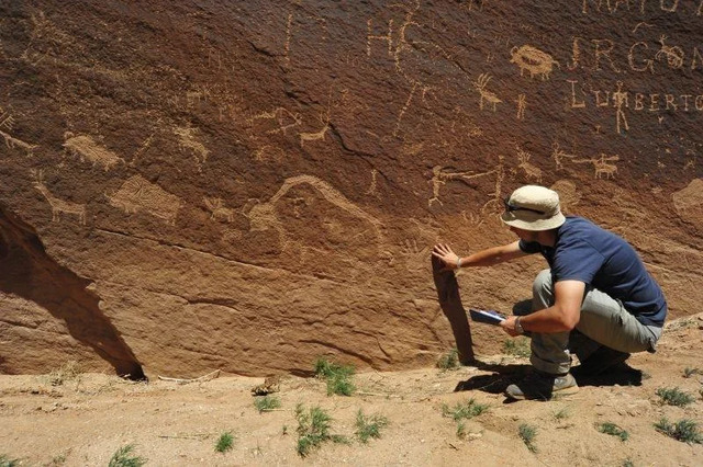 The petroglyphs found in the Castle Rock Pueblo area span several centuries, showcasing the evolving artistic and cultural expressions of the region's inhabitants