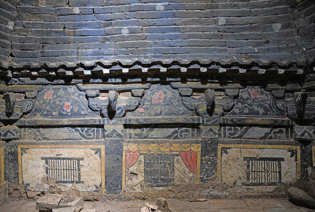 The three tombs were uncovered during an excavation prompted by road construction in Changzhi’s Luzhou District.