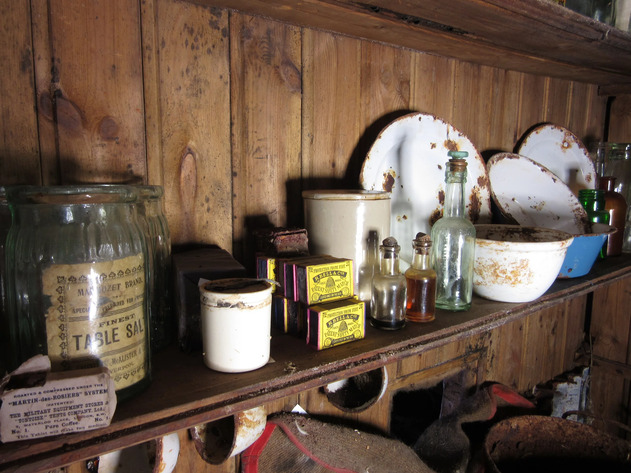 This historic cake is one of nearly 1,500 artifacts recently recovered by conservators at Cape Adare.