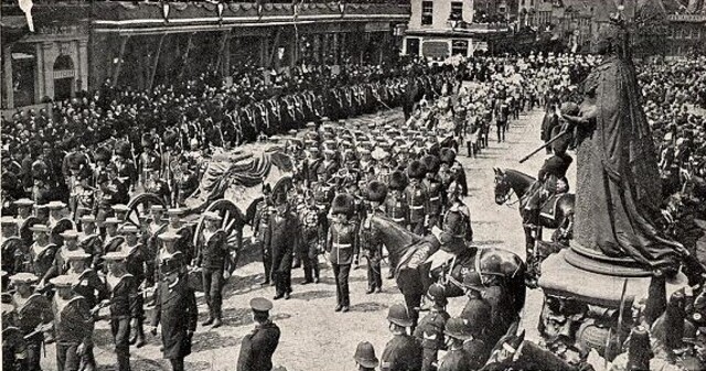 The Funeral of Edward VII, 1910 - A solemn moment that brought Europe’s monarchs together.