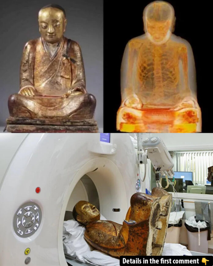 Ancient Secrets Revealed: The Buddha Statue with a Hidden Mummy Inside