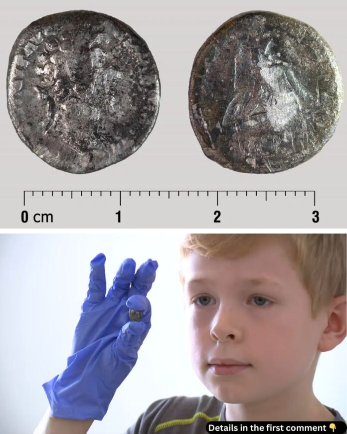 The 1,800-Year-Old Roman Coin Found in a School Sandbox: A Boy’s Accidental Glimpse into History